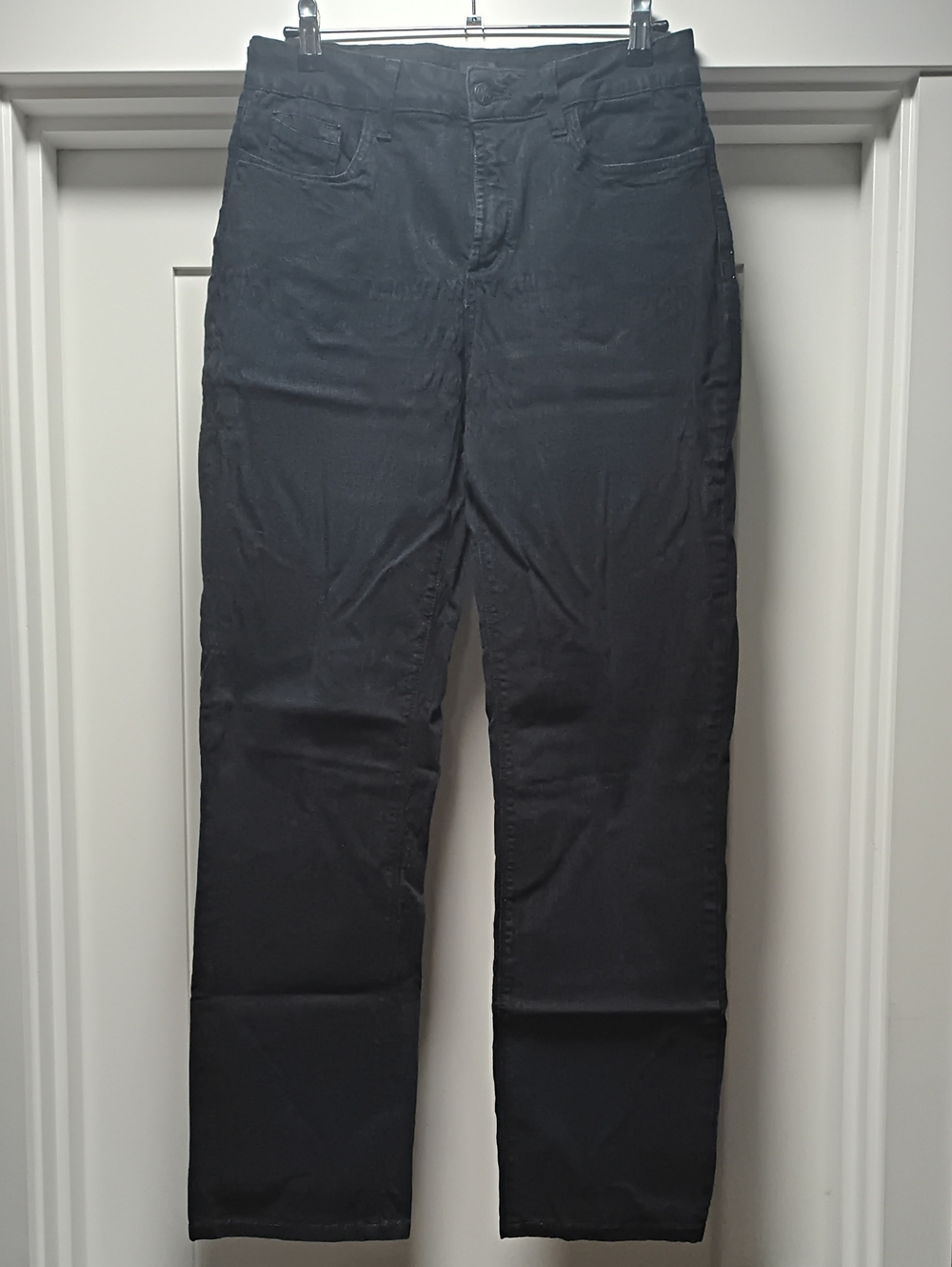 NYDJ Women's Straight Leg Pants in Black